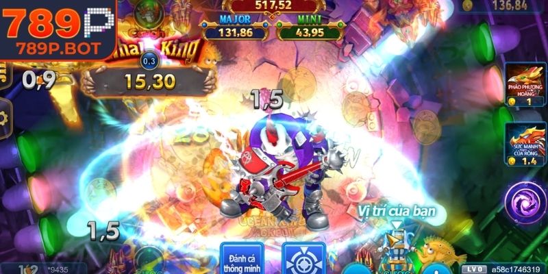 Ưu điểm khiến bạn thích Jackpot Vua Đại Dương 789P