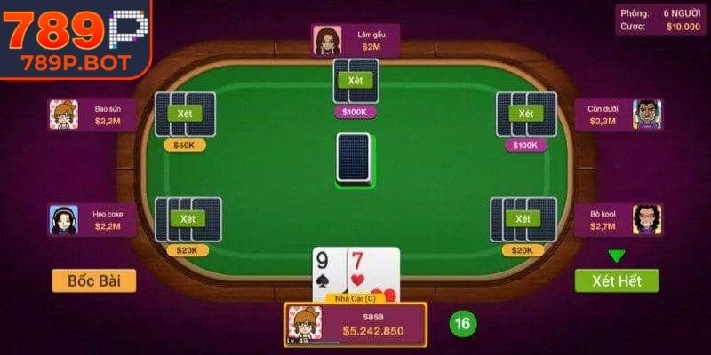 Xì Dách 789P - Trải Nghiệm Bốc Bài Hấp Dẫn Từng Vòng 1 Giới thiệu về xì dách 789P