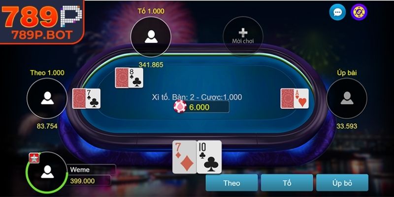 Xì Tố 789P - Trải Nghiệm Cá Cược Chiến Thuật Hấp Dẫn 1 Quy tắc cơ bản khi bạn tham gia game xì tố 789P